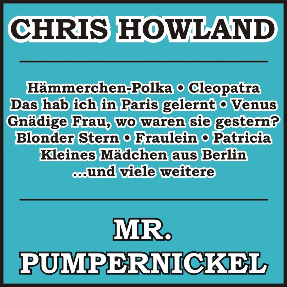 Album cover of Mr. Pumpernickel