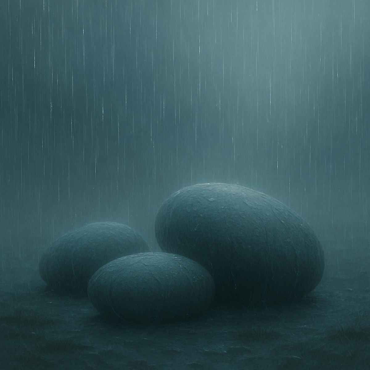 Album cover of 0 Hour Atmosphere: Stones Wrapped in Rain