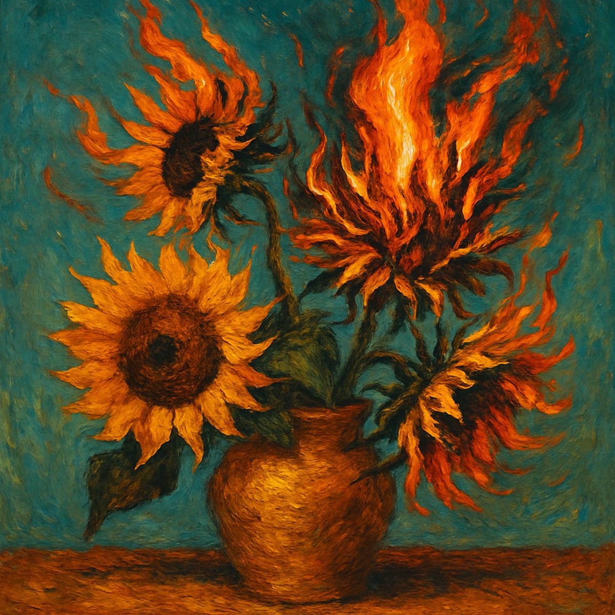 Album cover of Vincent's Tale - Prologue - Sunflowers