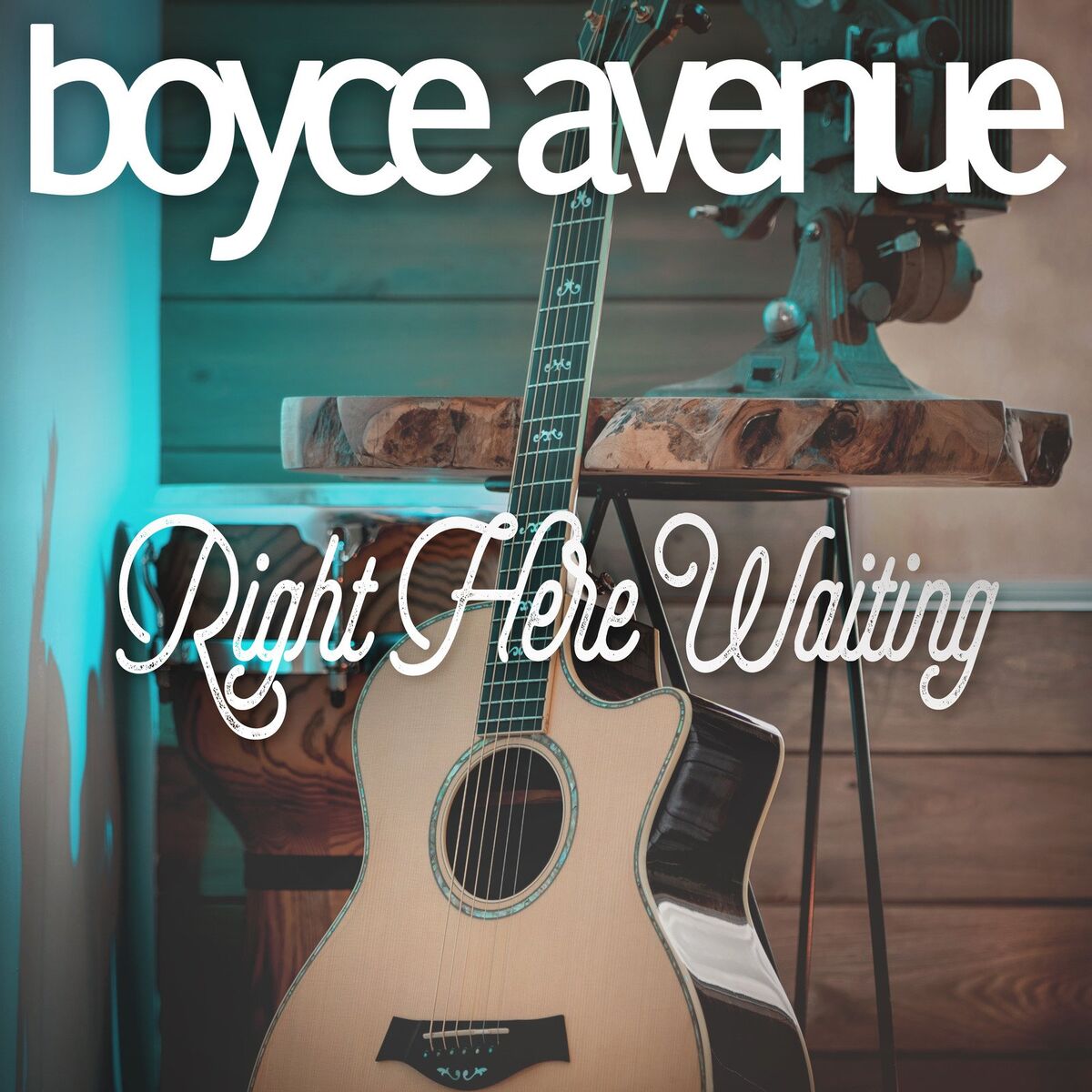 Album cover of Right Here Waiting