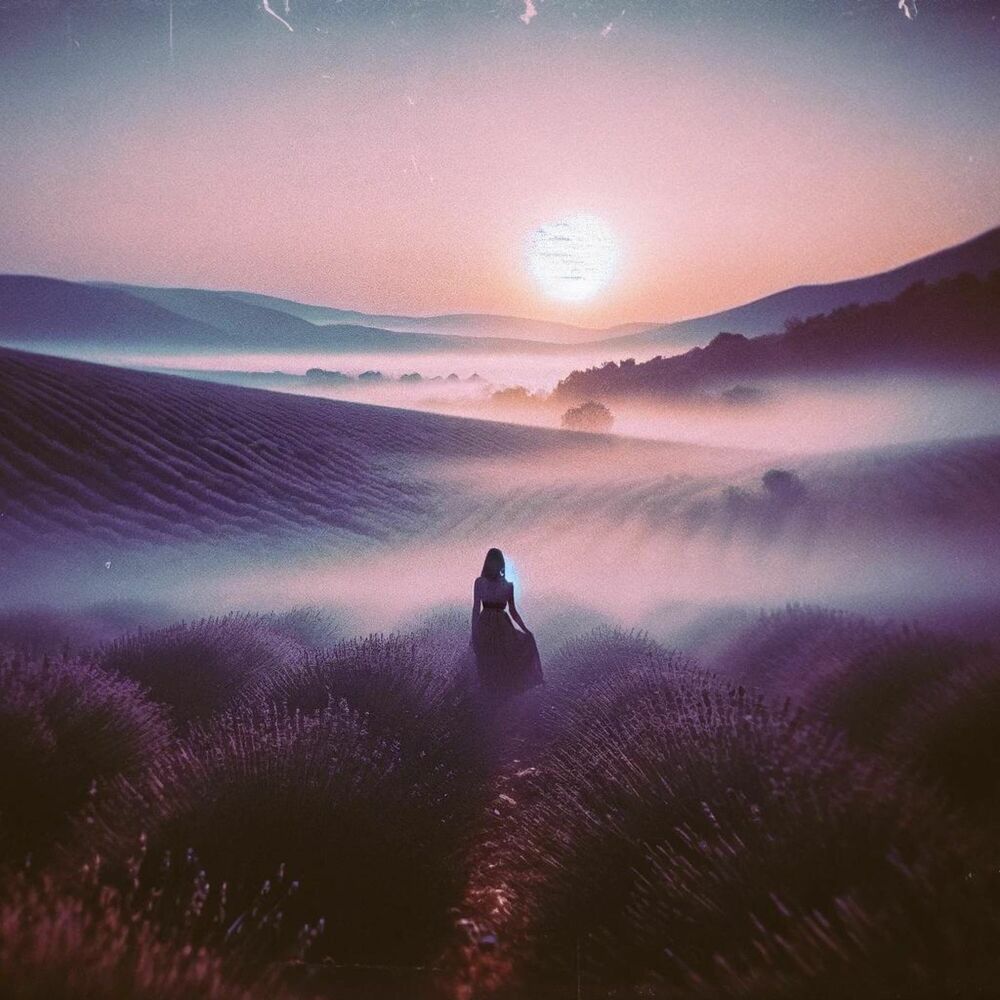 Picture of Daybreak Dreamscapes: Lost in Lavender Haze