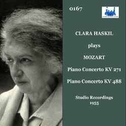 Cover of Clara Haskil Plays Mozart (Studio Recording)