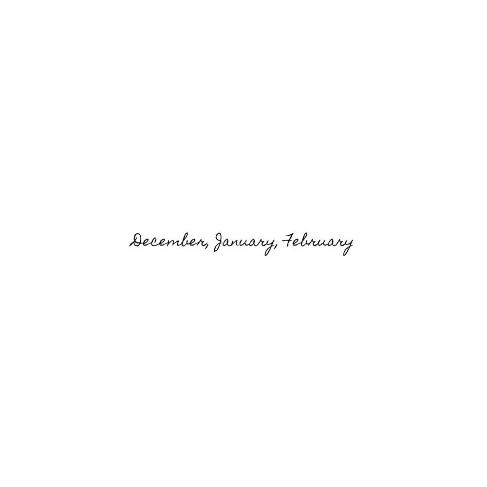 Picture of December, January, February