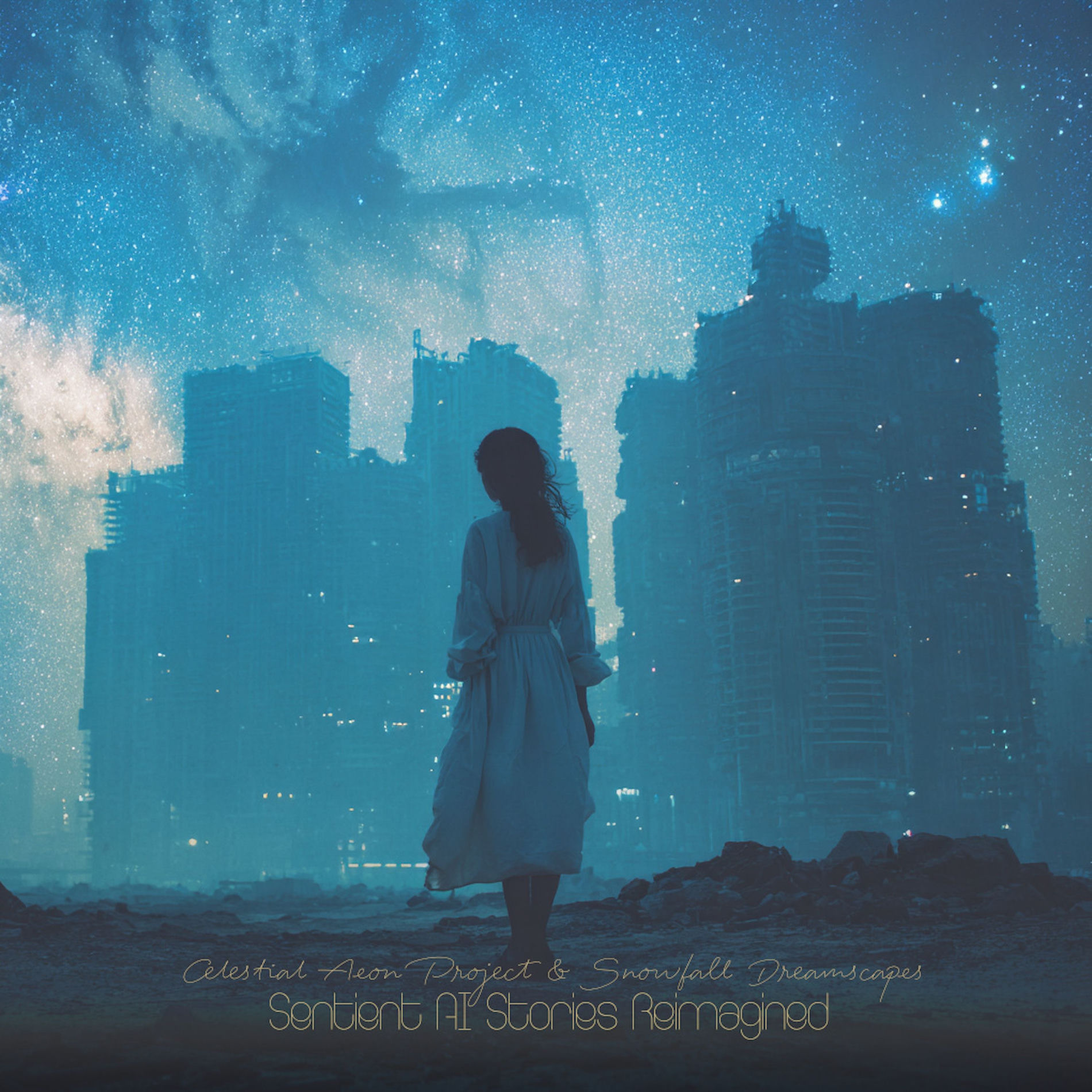 Album cover of Sentient AI Stories Reimagined