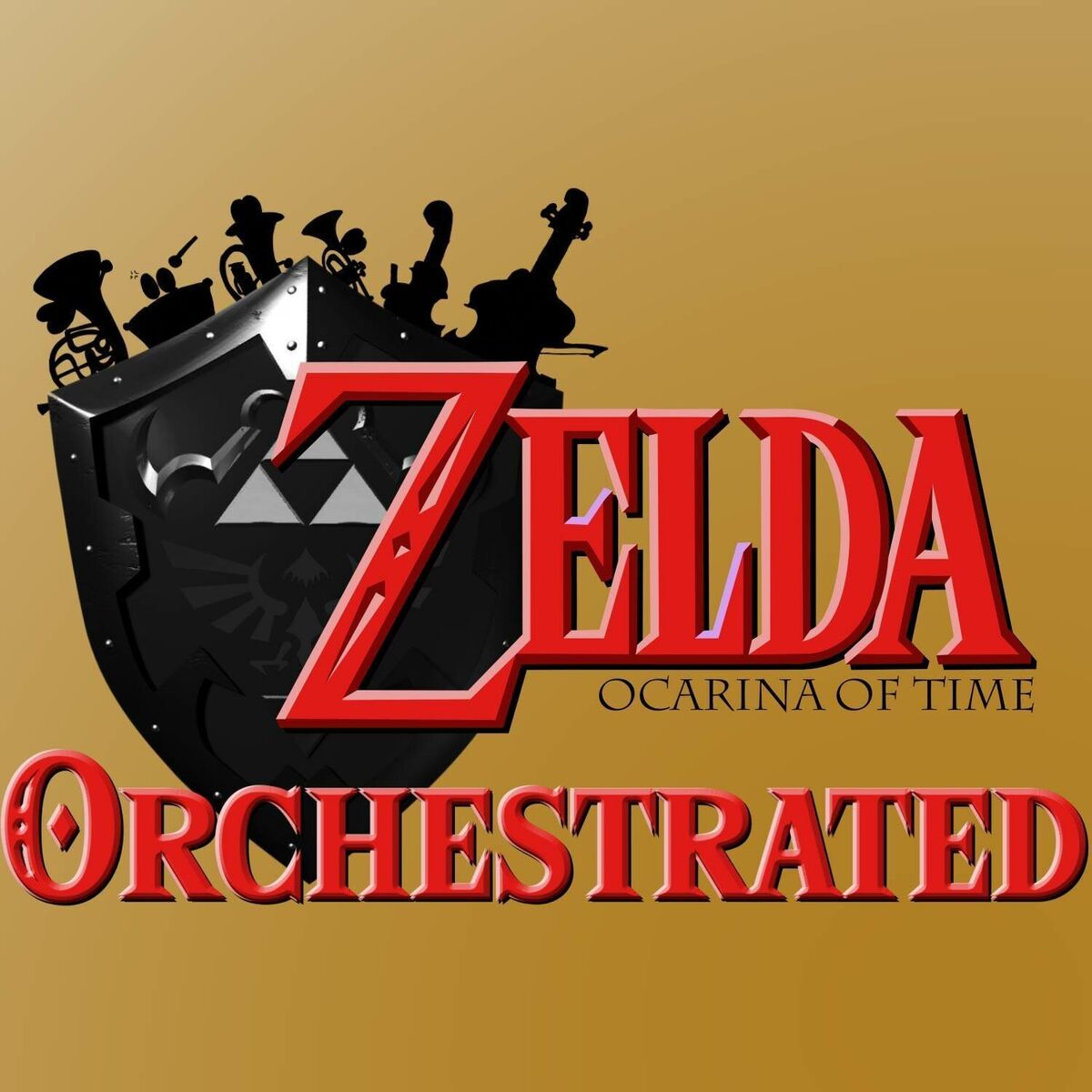 Album cover of Zelda Ocarina of Time Orchestrated