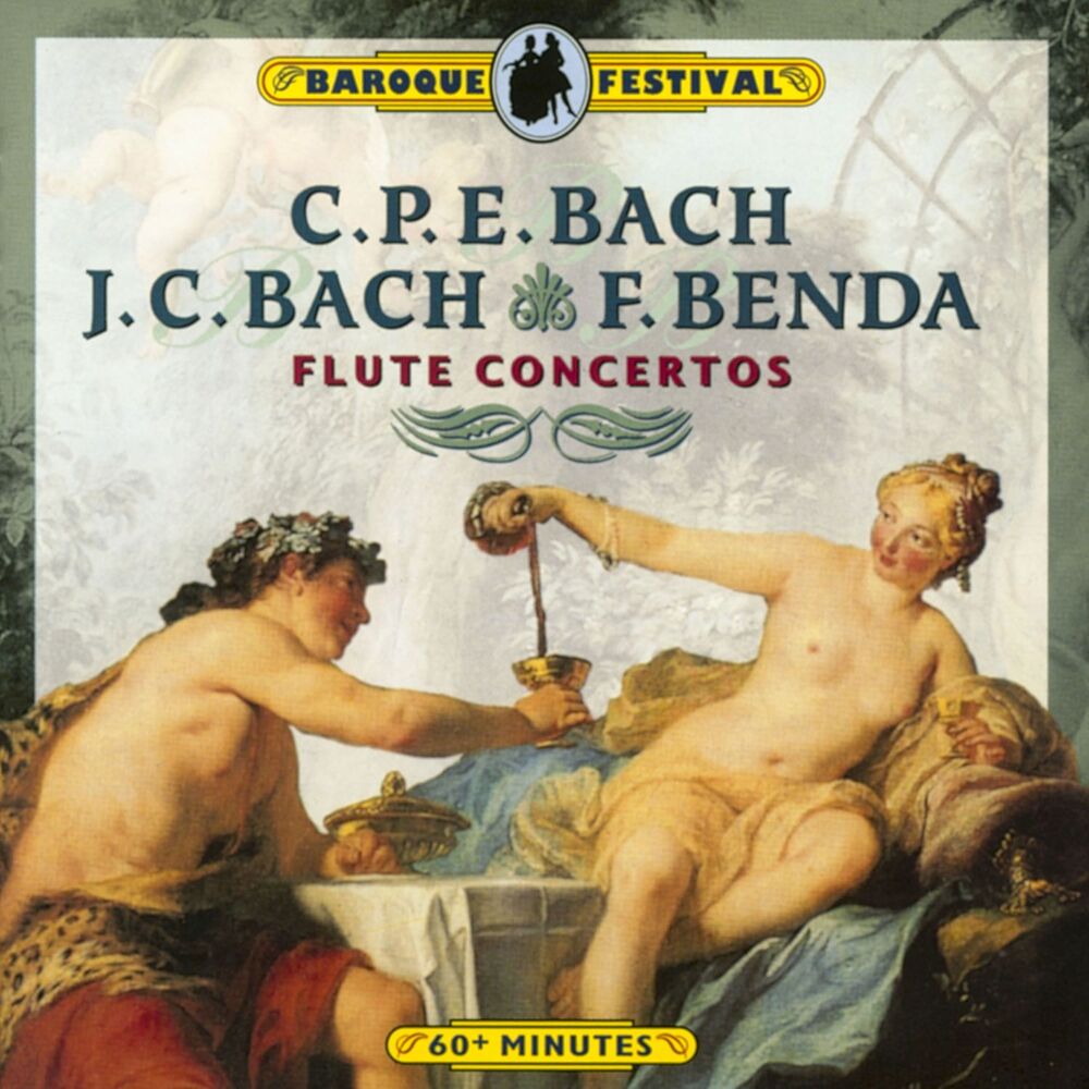 Picture of C.P.E. Bach, J.C. Bach & Benda: Flute Concertos