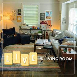 Cover of Live in The Living Room