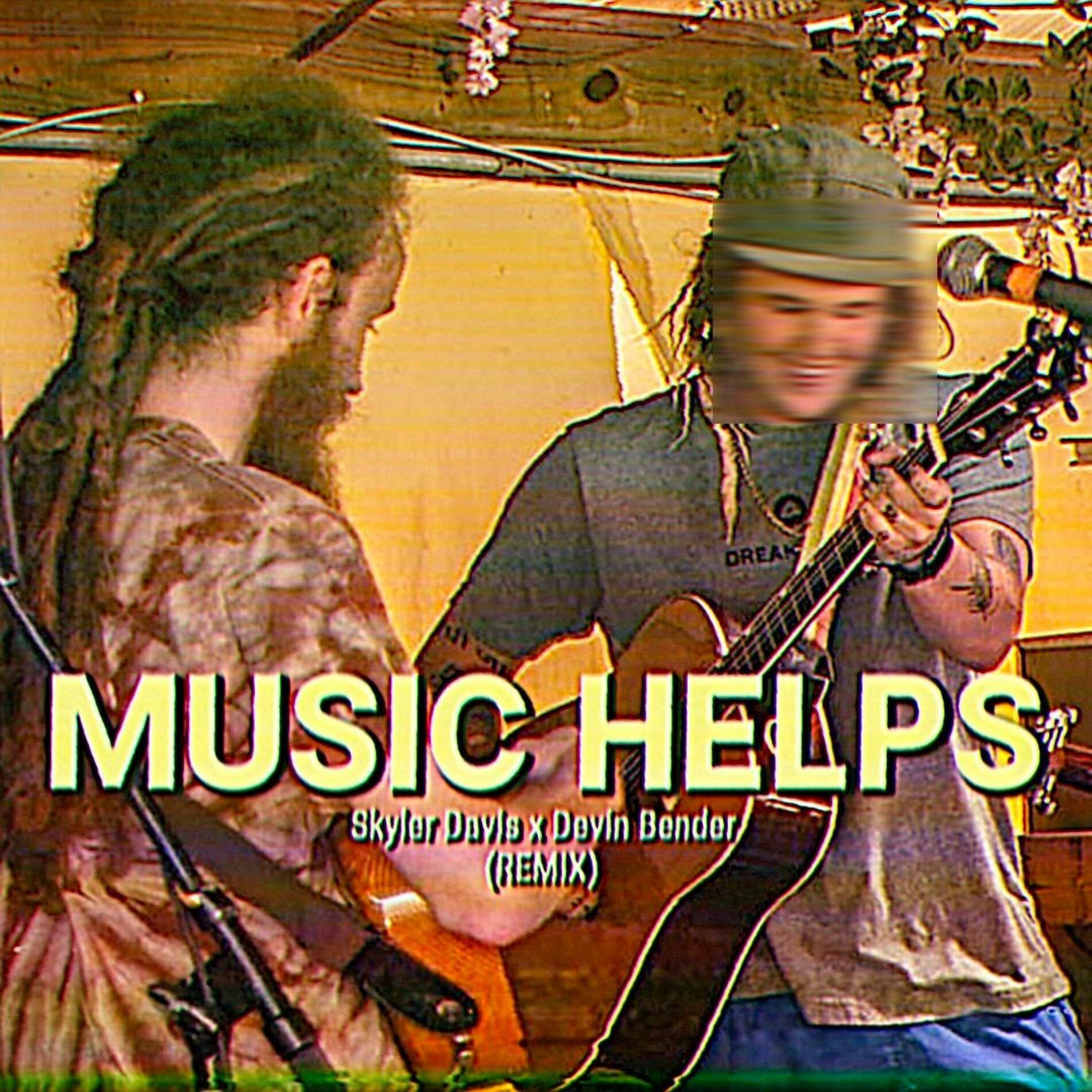 Album cover of MUSIC HELPS (feat. Devin Bender) [Funkified Version]
