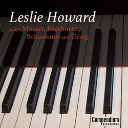 Cover of Leslie Howard Plays Mozart, Beethoven, Schumann and Grieg
