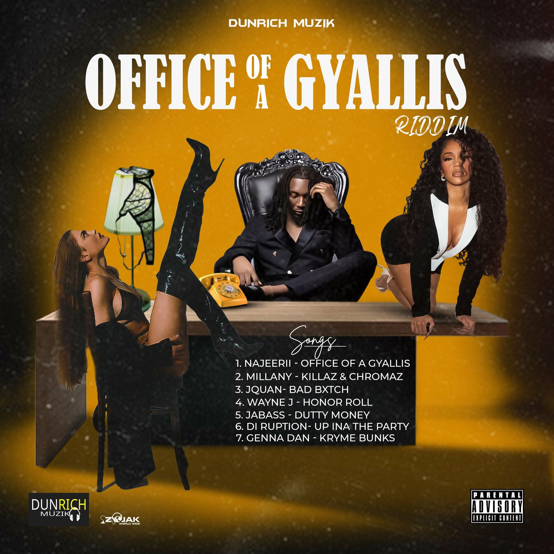 Album cover of Office of A Gyallis Riddim
