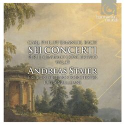 Cover of C. P. E. Bach: The Keyboard Concertos, Wq 43