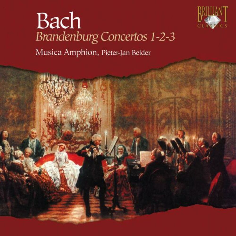Picture of J.S. Bach: Brandenburg Concertos No. 1-2-3