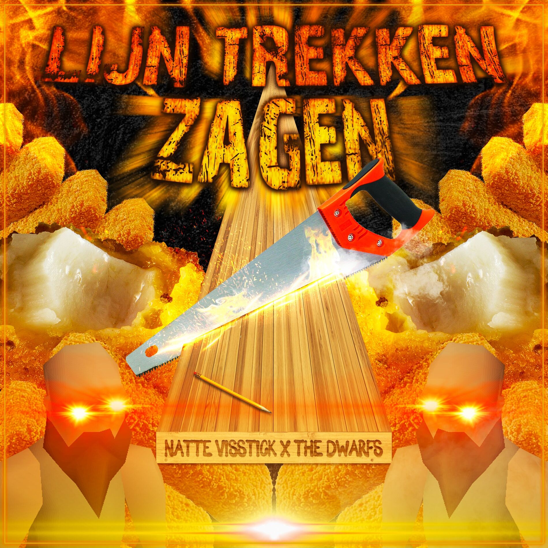 Album cover of LIJN TREKKEN, ZAGEN.
