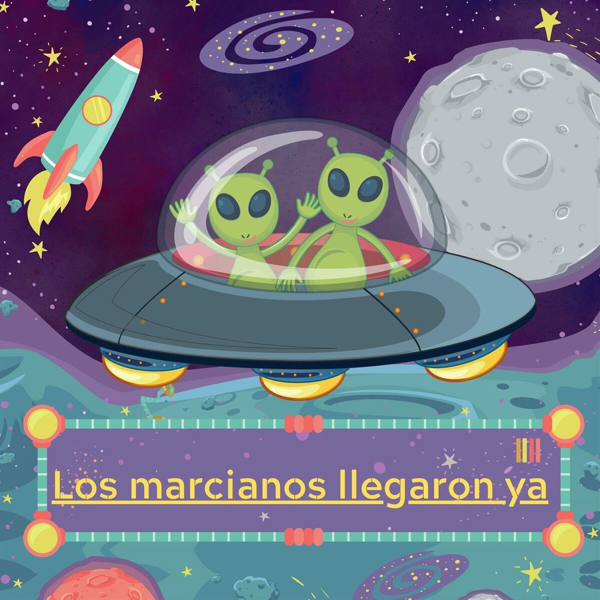 Album cover of Los marcianos llegaron ya