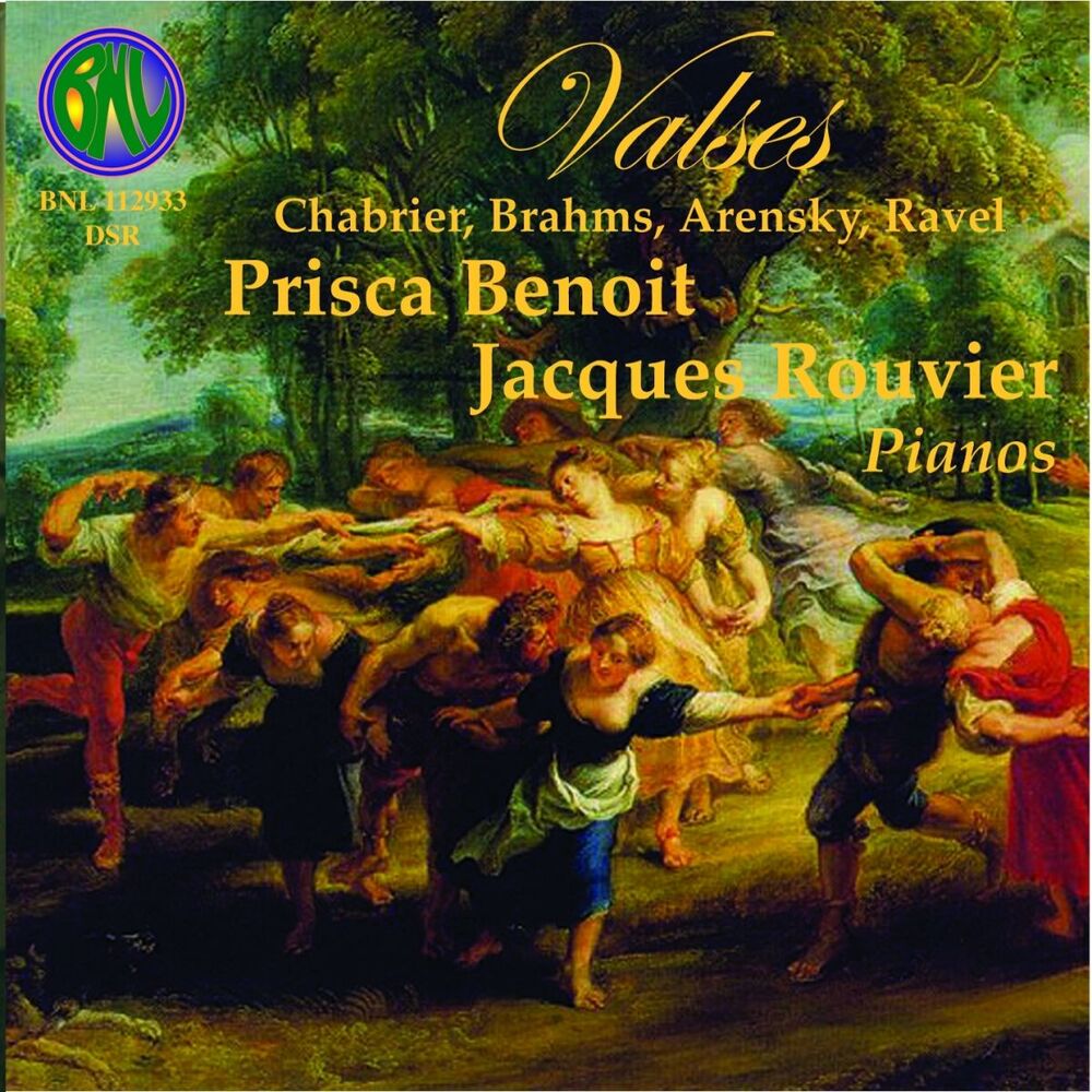 Picture of Chabrier & Brahms: Valses (Pièces pour deux pianos et piano à mains)