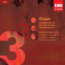 Cover of Chopin: Complete Music for Piano and Orchestra & Pianos Sonatas Nos. 2 - 3