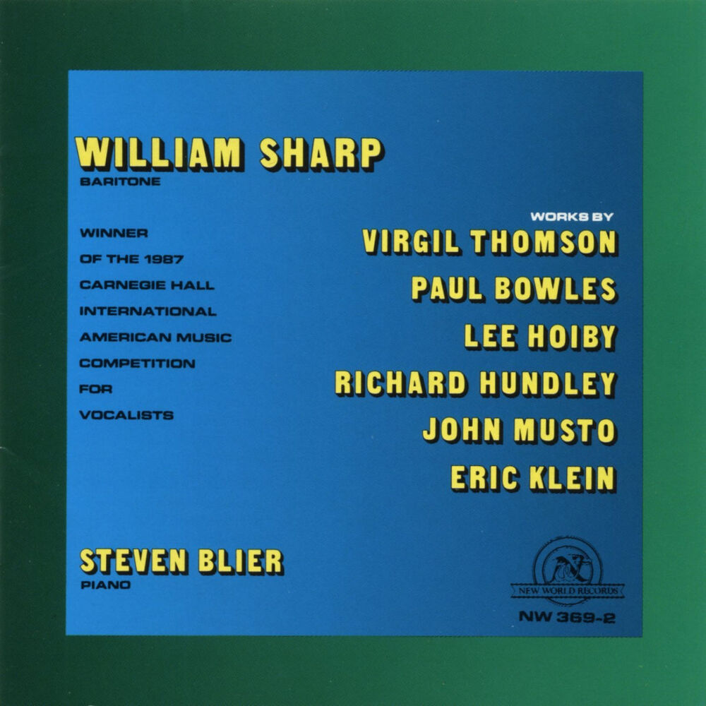 Picture of Thomson/Bowlesl/Hoiby/ Hundley/Musto/Klein: Songs