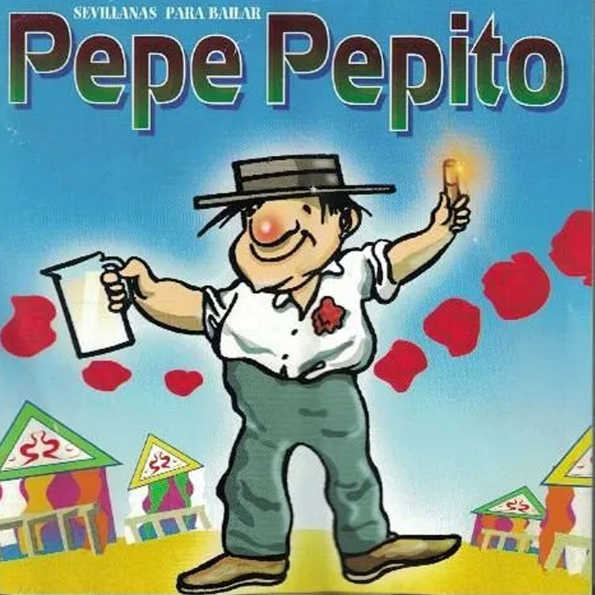 Album cover of Sevillanas para Bailar, Pepe Pepito