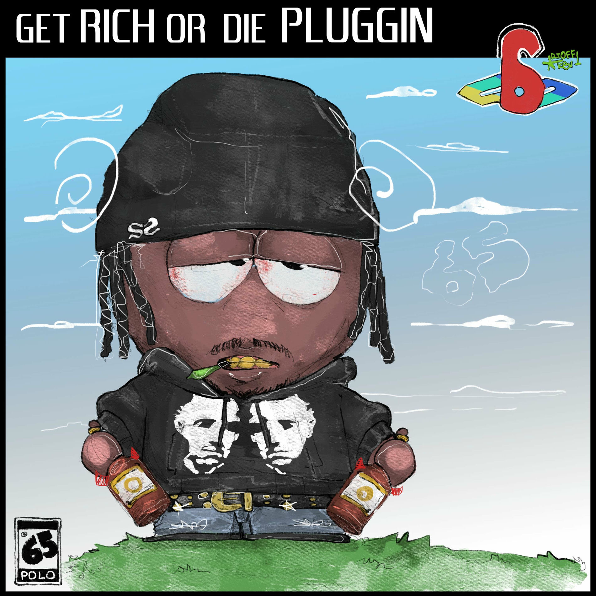 Album cover of Get Rich or Die Pluggin