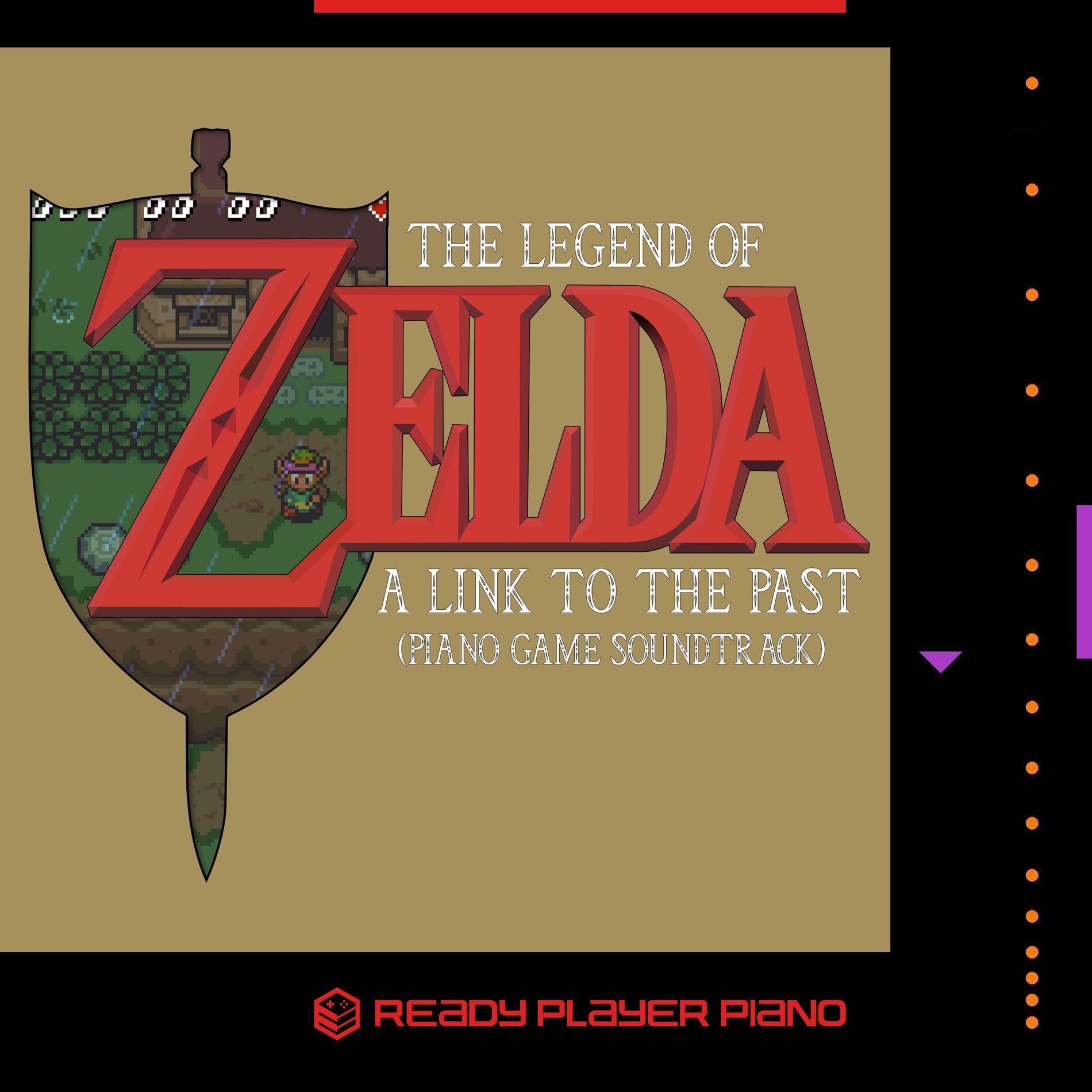 Album cover of The Legend of Zelda: A Link to the Past (Piano Game Soundtrack)
