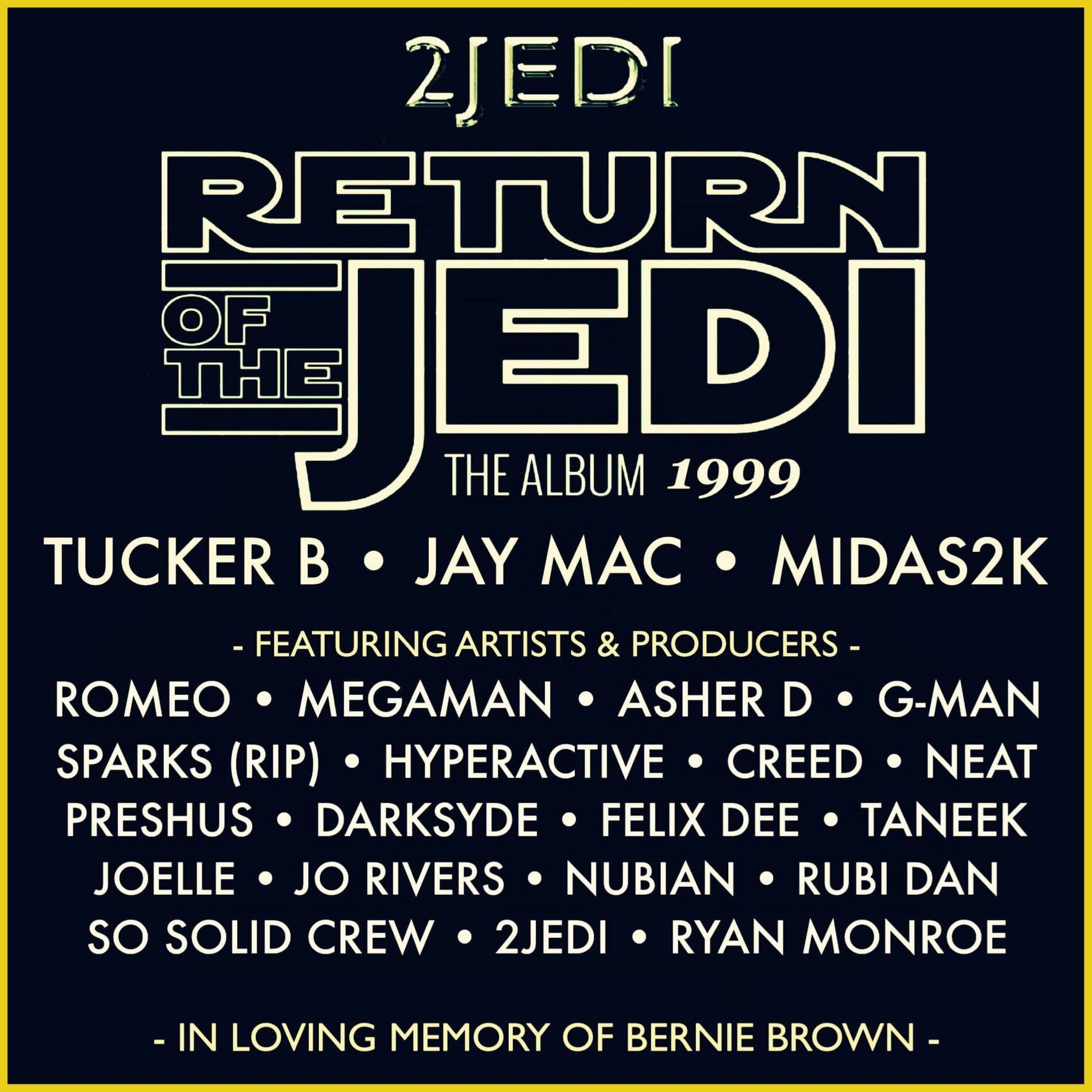 Album cover of 2Jedi (ROTJ The Album)