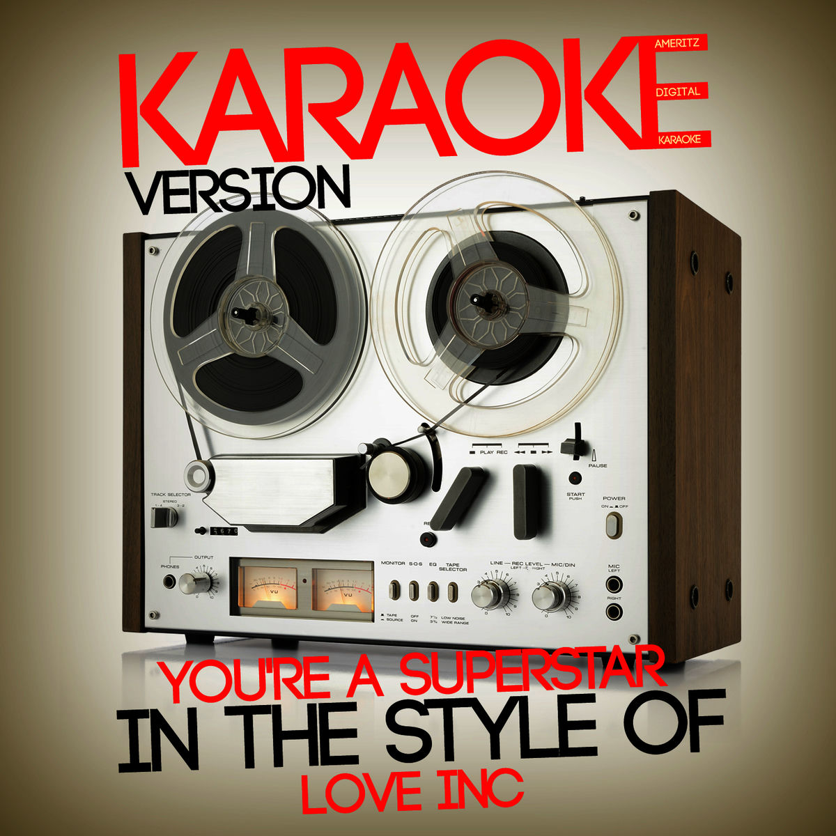 Album cover of You're a Superstar (In the Style of Love Inc) [Karaoke Version]