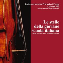 Cover of Puccini, Mascagni, Pisano, Leoncavallo & Giordano: Le stelle della giovane scuola italiana