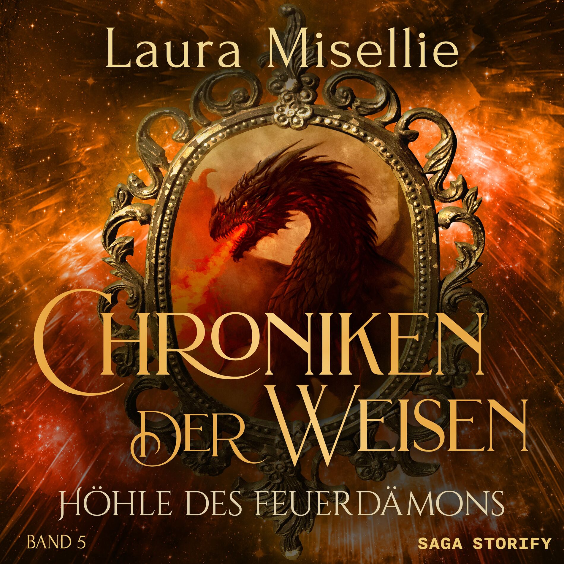 Album cover of Chroniken der Weisen: Höhle des Feuerdämons (Band 5)