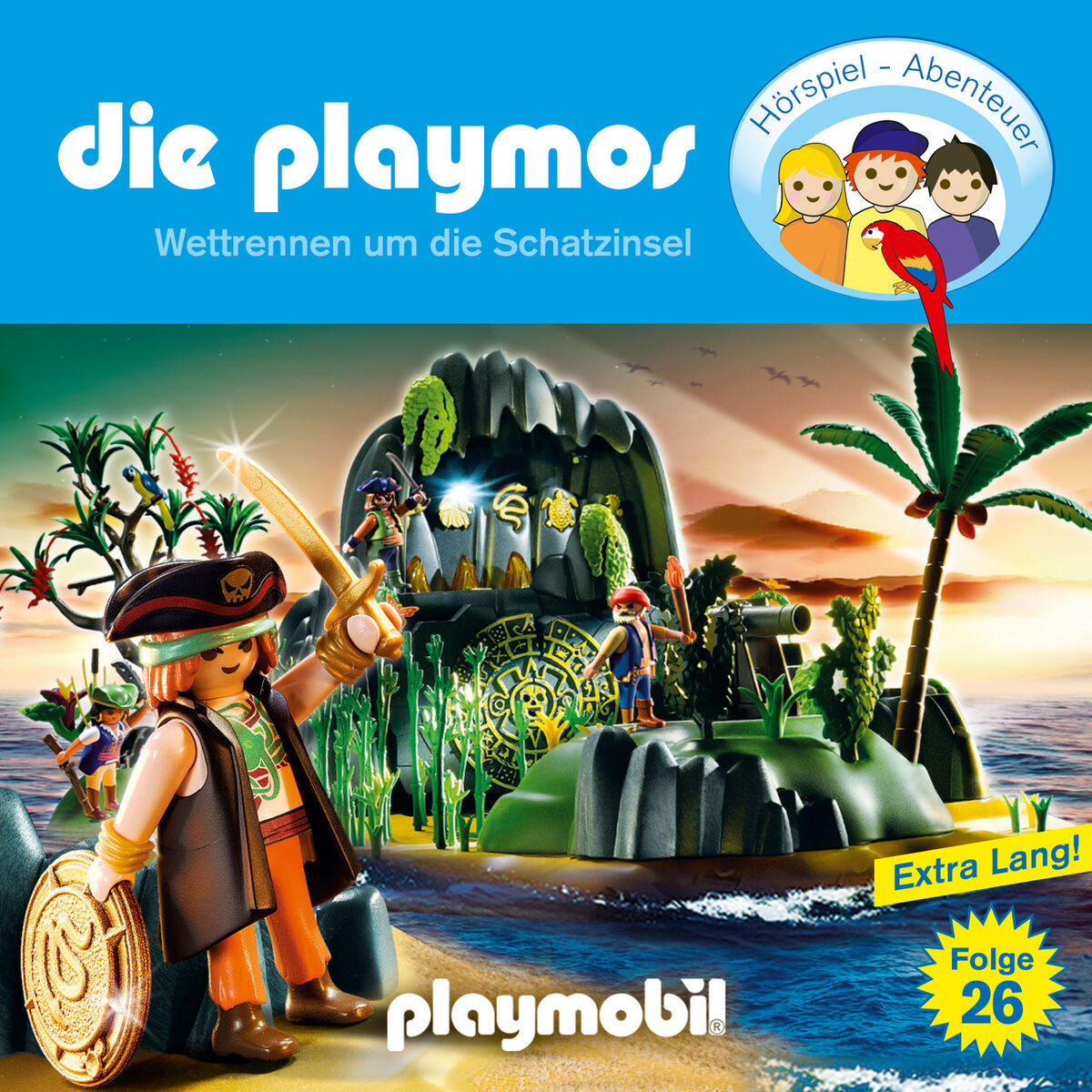 Album cover of Folge 26: Wettrennen um die Schatzinsel, Teil 1