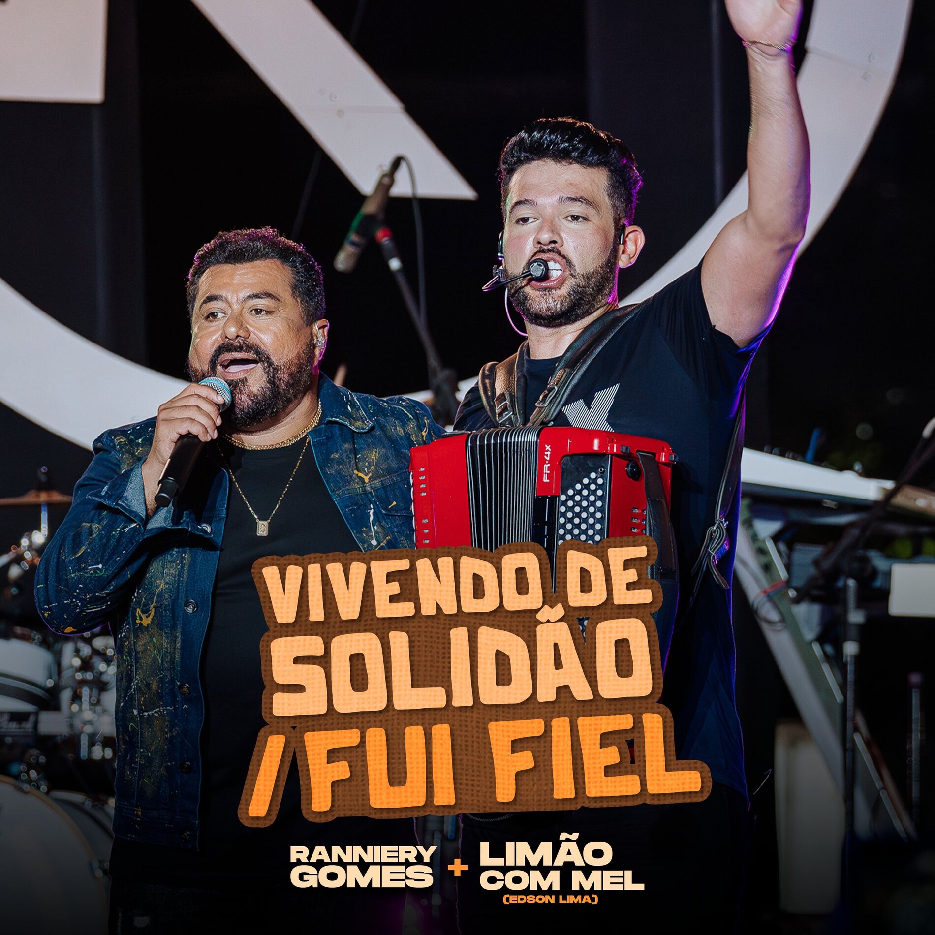 Album cover of Vivendo De Solidão / Fui Fiel