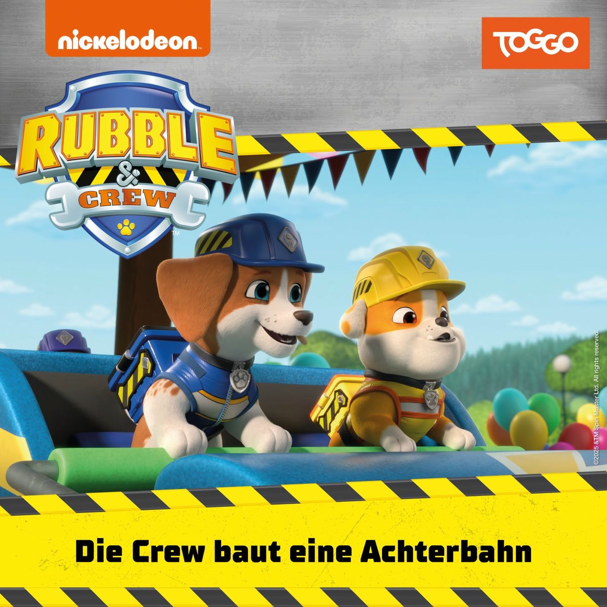 Album cover of Folge 46: Die Crew baut eine Achterbahn (Das Original-Hörspiel zur TV-Serie)