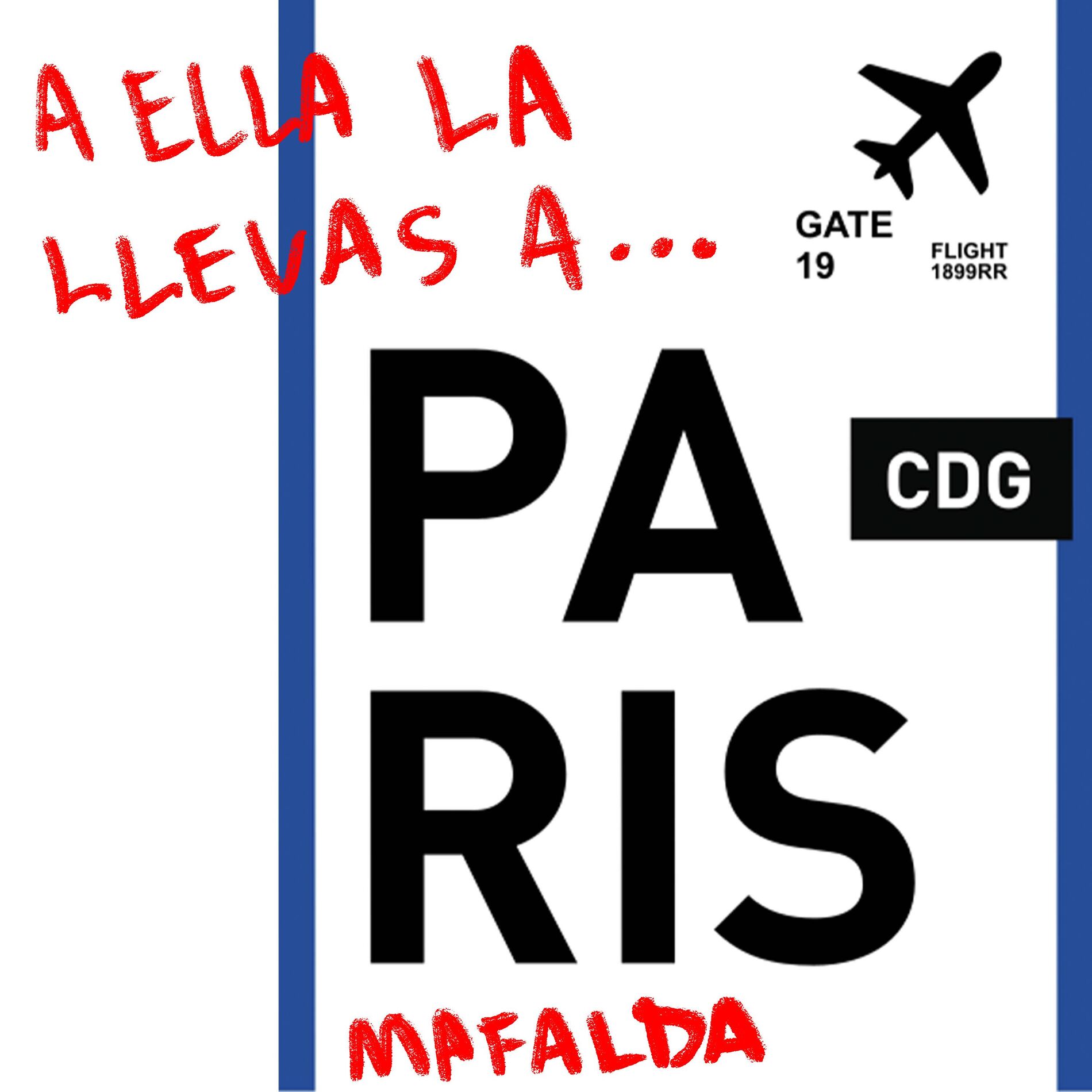 Album cover of a ella la llevas a paris