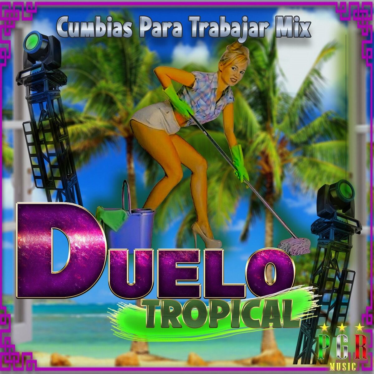 Album cover of Cumbias Para Trabajar Mix