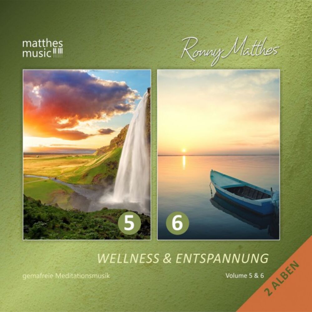 Picture of Wellness & Entspannung, Vol. 5 & 6 - Gemafreie Entspannungsmusik für Meditation und Tiefenentspannung (Gemafrei / Royalty Free Mus