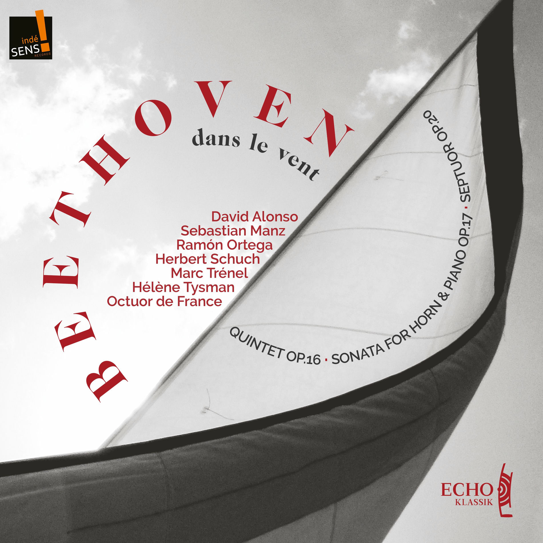 Album cover of Beethoven dans le vent