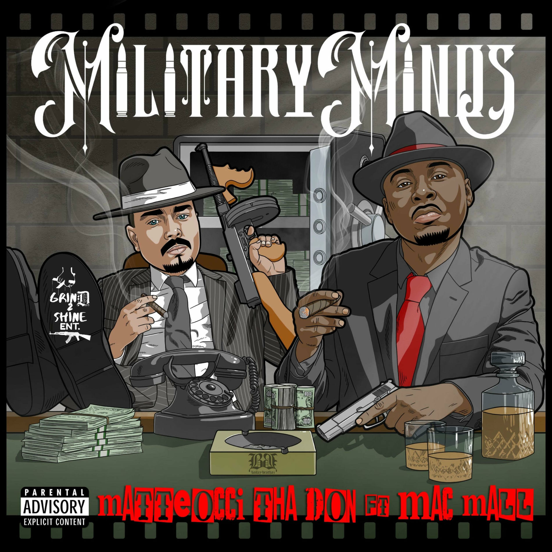 Album cover of Military Minds (feat. Mac Mall)