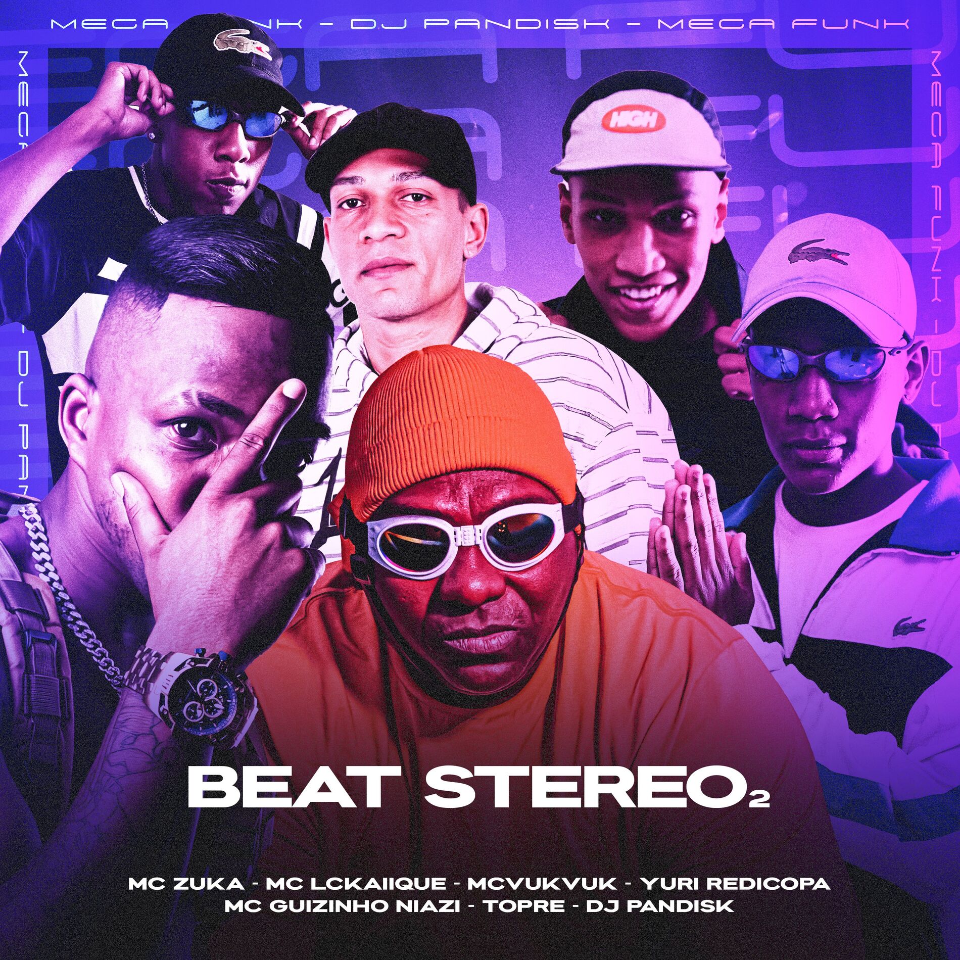 Album cover of BEAT STEREO² (feat. Mc VukVuk, Yuri Redicopa, Mc guizinho niazi, MC Trope)