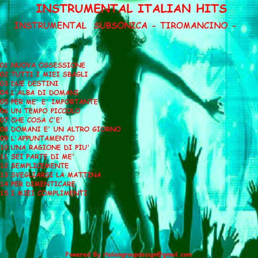 Picture of Instrumental Italian Hits: Subsonica - Tiro Mancino - Vanoni - Zero Assoluto - M. Rey