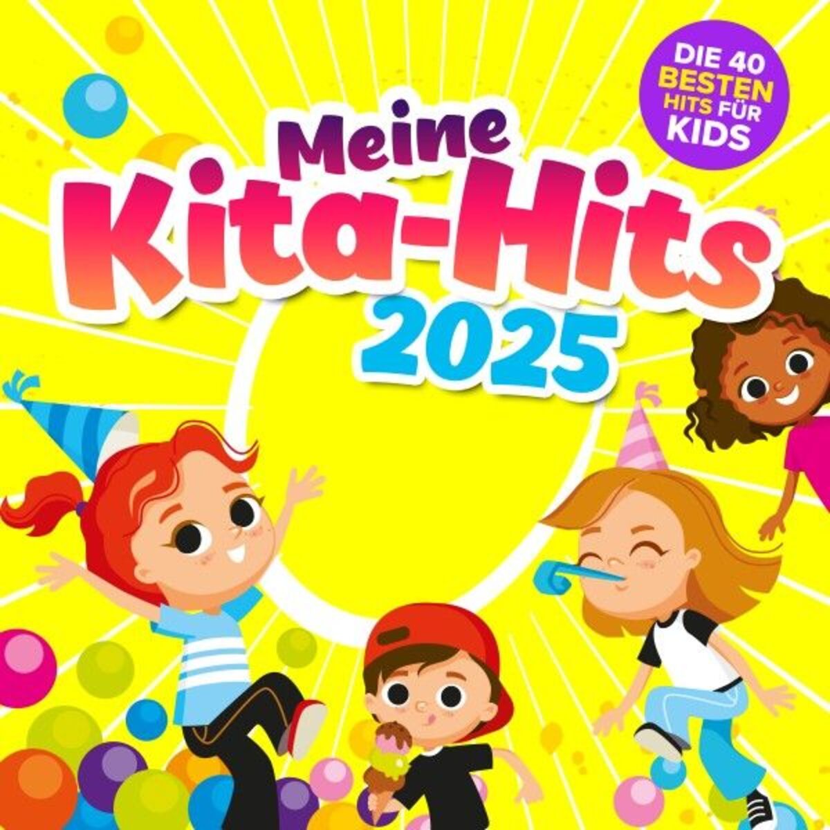 Album cover of Meine Kita Hits 2025 - Die 40 Besten Hits Für Kids