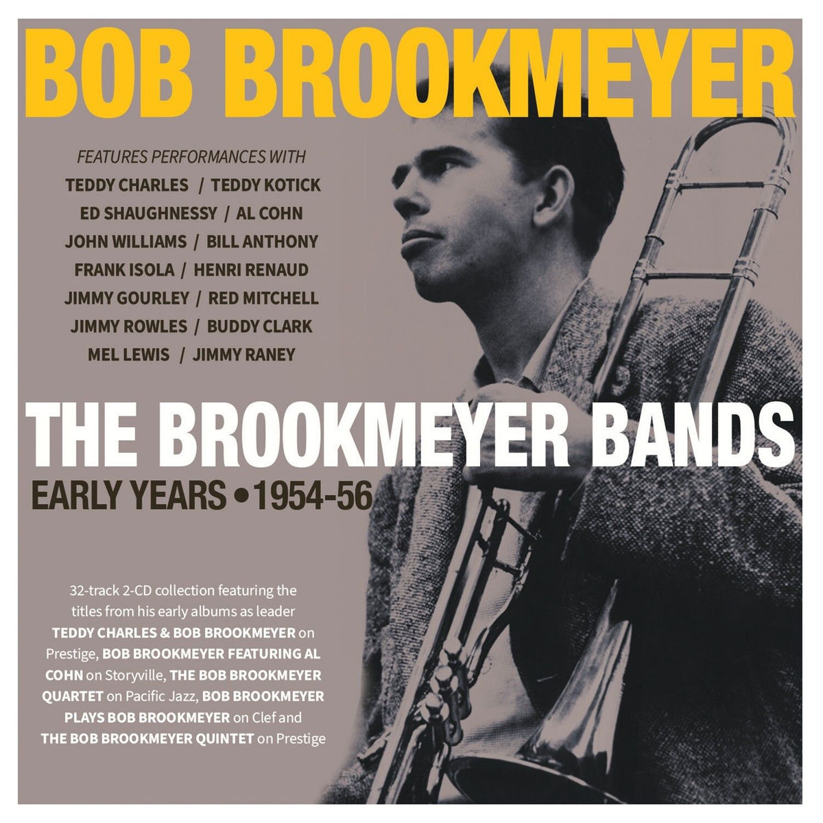 Album cover of The Brookmeyer Bands: Early Years 1954-56