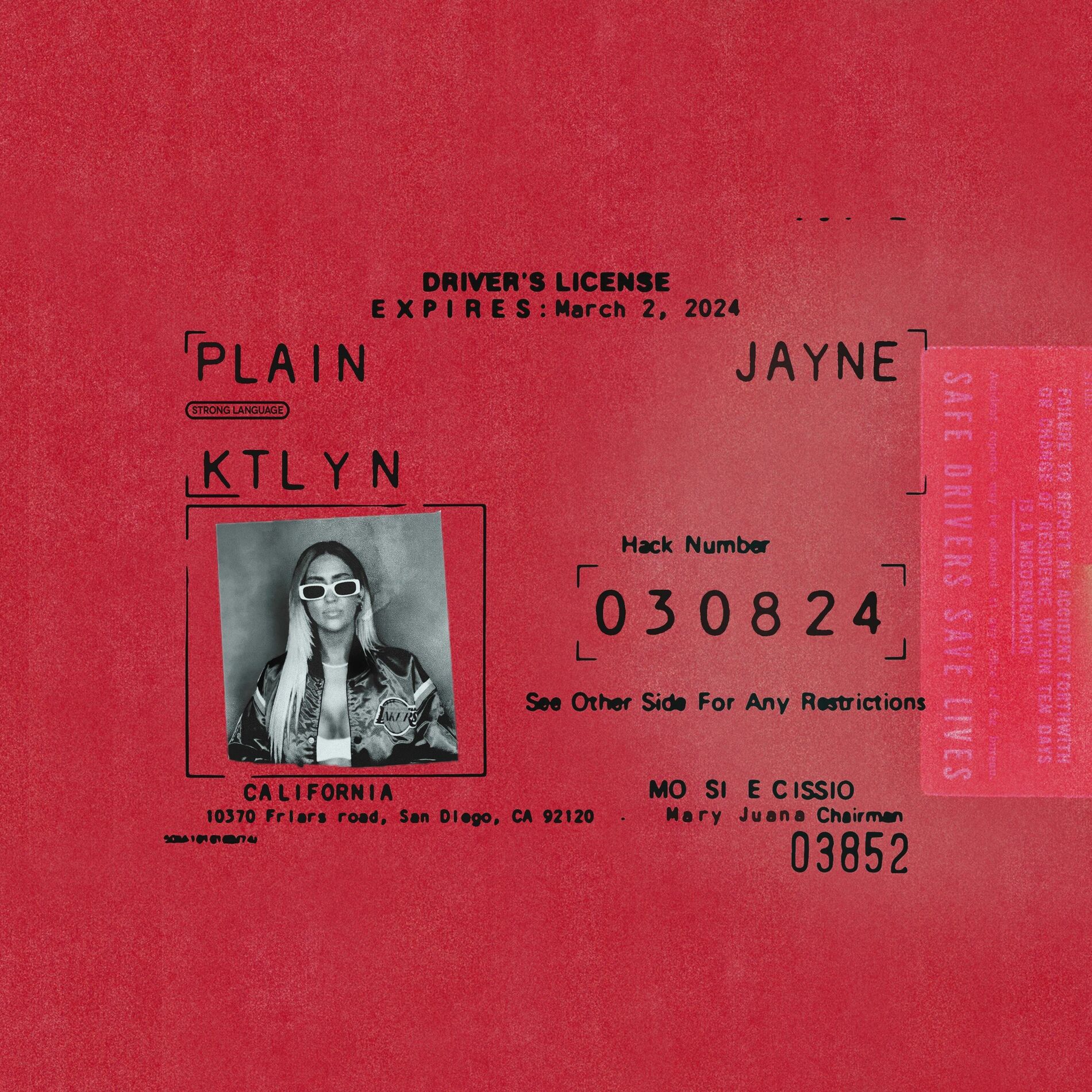 Album cover of Plain Jayne