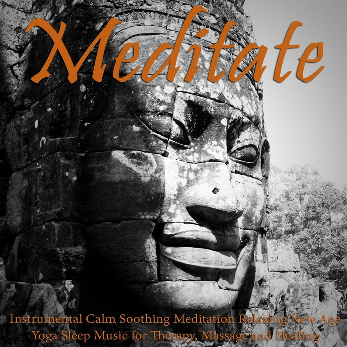 Album cover of Meditate: Instrumental Calm Soothing Meditation Relaxing New Age Yoga Spa Sleep Music for Therapy, Massage and Healing