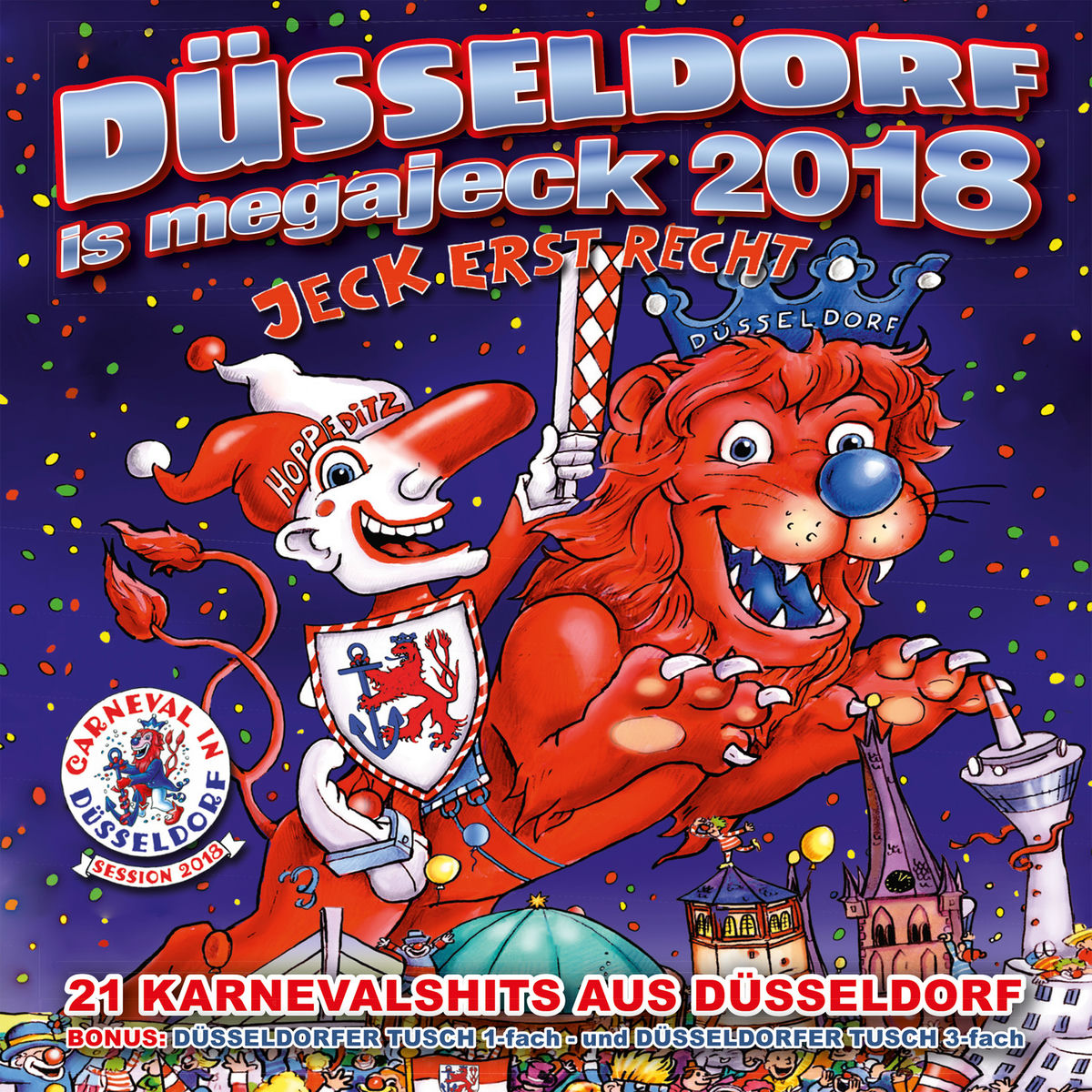 Album cover of Düsseldorf is megajeck 2018