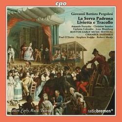 Cover of Pergolesi: La serva padrona & Livietta e Tracollo