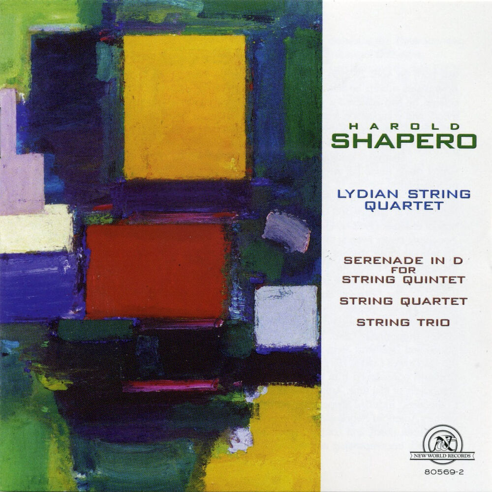 Picture of Harold Shapero: Lydian String Quartet