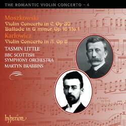 Cover of Moszkowski & Karłowicz: Violin Concertos (Hyperion Romantic Violin Concerto 4)