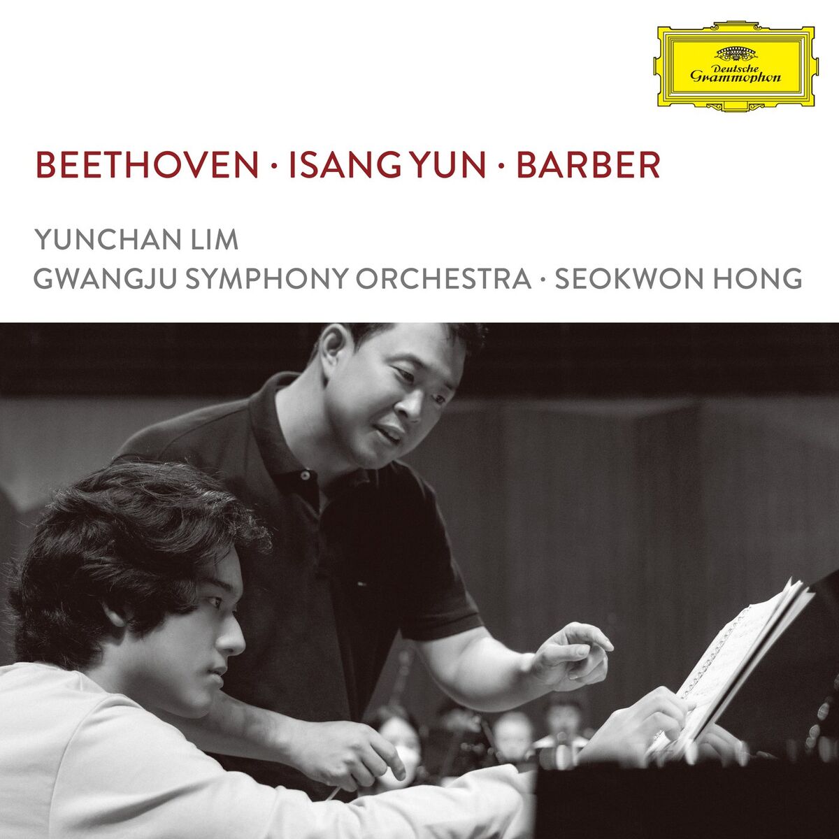 Album cover of Beethoven, Isang Yun, Barber (Live)