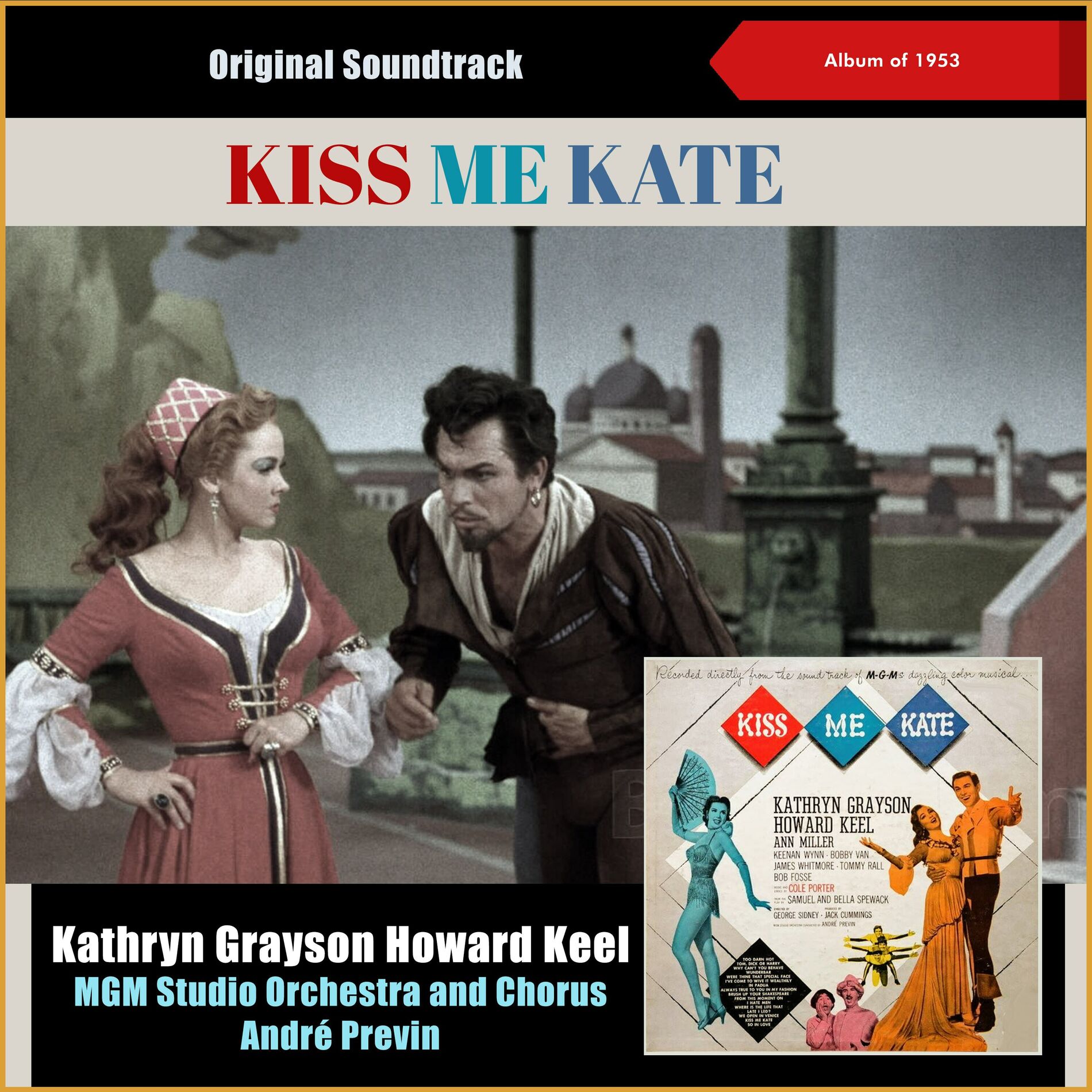Album cover of Cole Porter: Kiss Me Kate (Album of 1953)