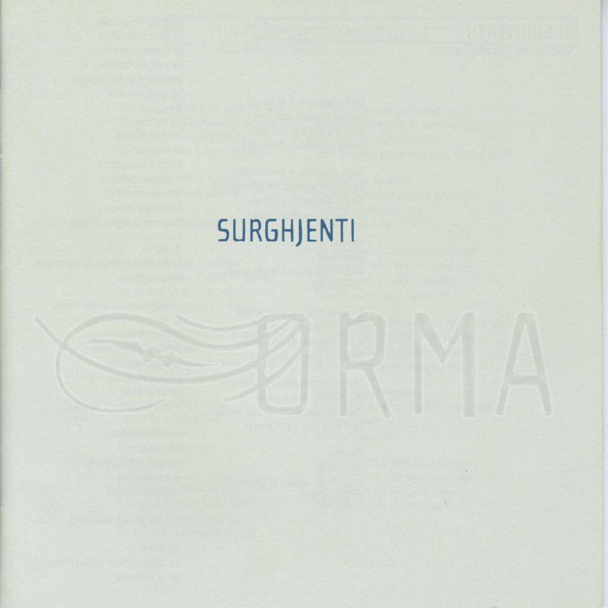 Album cover of Orma