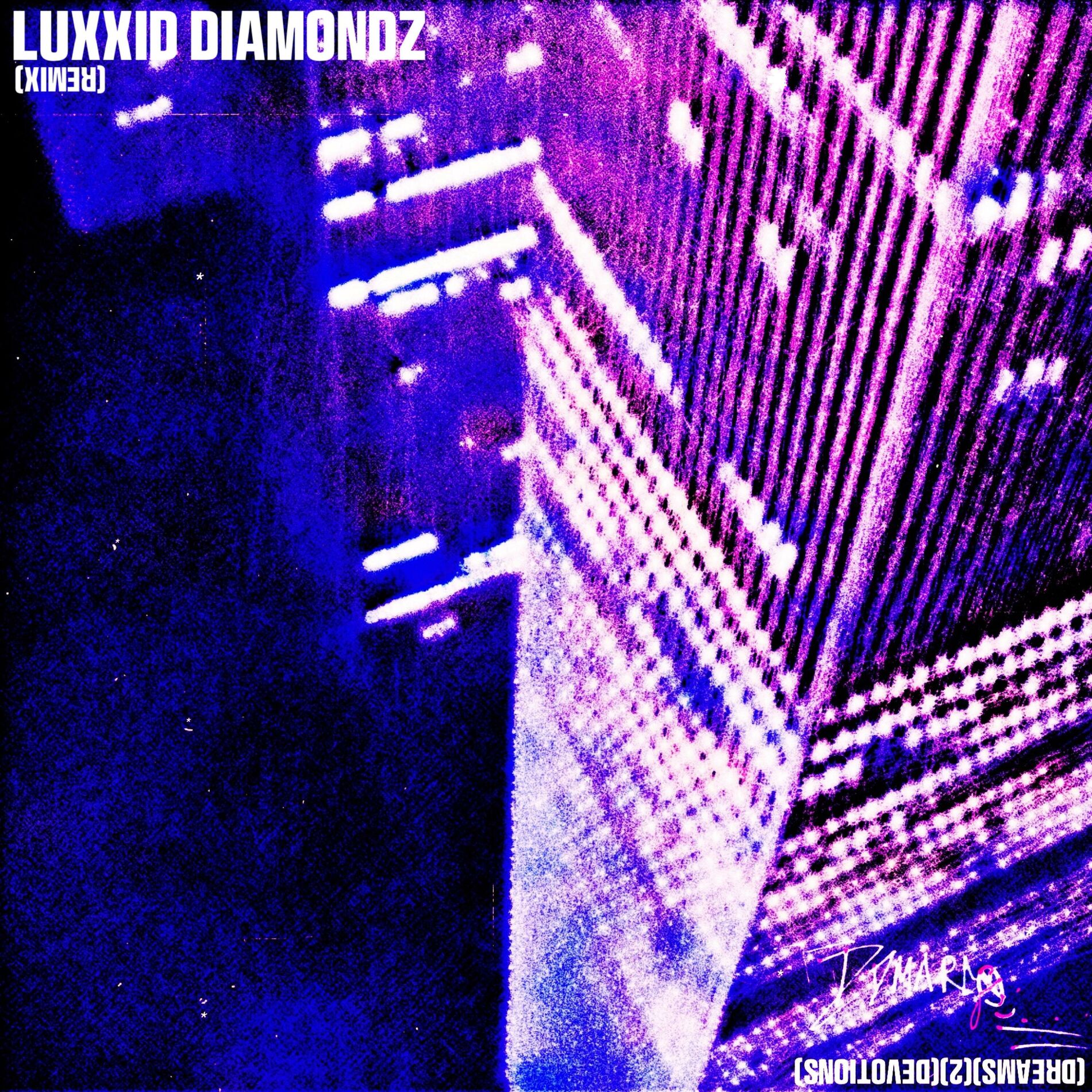 Album cover of Luxxid Diamondz (feat. VaporGod) [D2DMarco Remix]